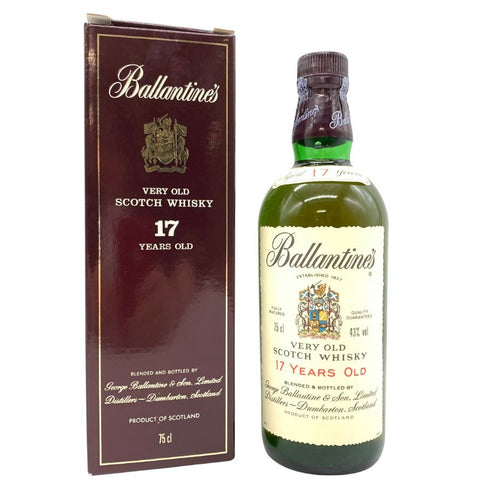 バランタイン 17年 ベリーオールド 青青紋章 旧ボトル 750ml 43% Ballantines's Very Old 【V4】