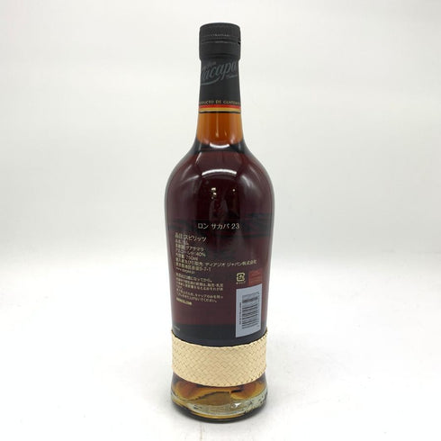 ロン サカパ センテナリオ 23年 ソレラ グラン レゼルヴァ 750ml 40% RON ZACAPA Centenario Solera Grand Reserva 【K2】