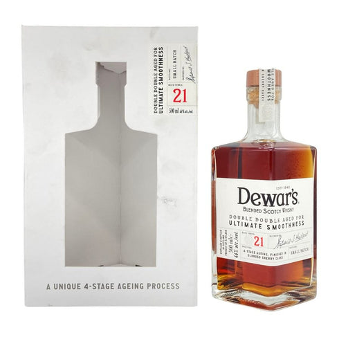 デュワーズ ダブルダブル 21年 500ml 46% Dewar's スコッチウイスキー【Z1】