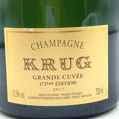 クリュッグ ブリュット 白 750ml 12.5% KRUG BRUT シャンパン【S】