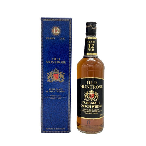 オールド モントローズ ピュアモルト 12年 スコッチ ウイスキー 750ml 43% OLD MONTROSE スコッチウイスキー【G】