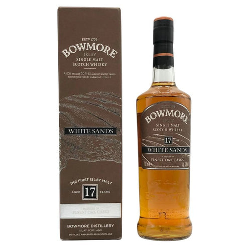 ボウモア 17年 ホワイトサンズ ファイネスト オーク カスク シングルモルト 700ml 43% BOWMORE WHITE SANDS スコッチウイスキー【W4】