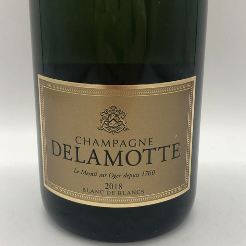 ドゥラモット ブリュット ブラン ド ブラン ミレジメ 2018 750ml 12% DELAMOTTE BRUT Blanc de Blancs Millesime シャンパン【P1】