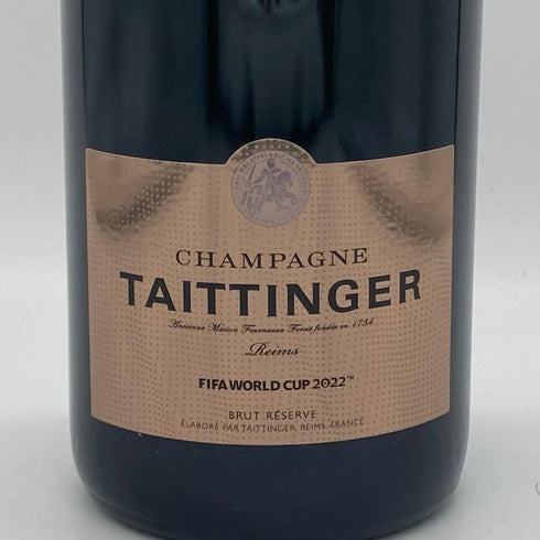 テタンジェ ブリュット レゼルヴ FIFAワールドカップ2022 750ml TAITTINGER シャンパン【A2】