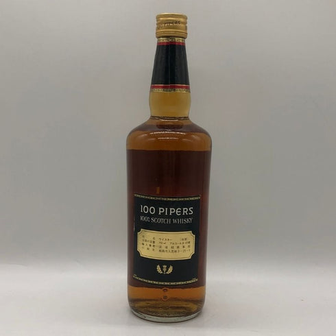 シーグラム 100 パイパーズ デラックス 750ml 43% Seagram's 100 PIPERS DE LUXE スコッチウイスキー【E1】