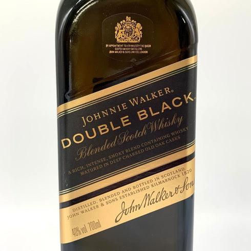 ジョニー ウォーカー ダブルブラック 700ml JOHNNIE WALKER DOUBLE BLACK スコッチウイスキー【O】