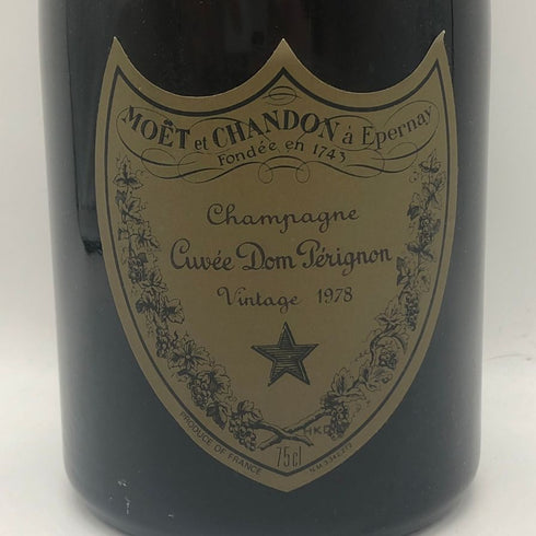 ドンペリニヨン 白 ヴィンテージ 1978 750ml 12.5% Dom Perignon シャンパン【A2】