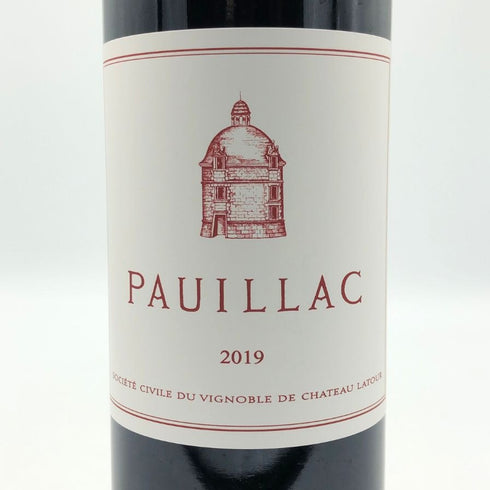 ポイヤック ド ラトゥール 2019 750ml 14% PAUILLAC DE LATOUR ボルドーワイン【V1】