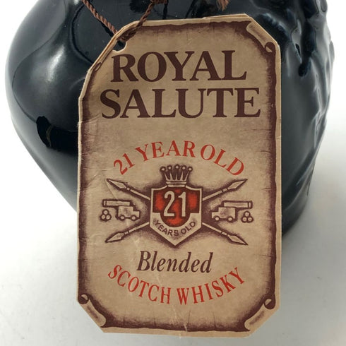 シーバス ブラザーズ ロイヤルサルート 21年 青陶器ボトル 375ml 40% CHIVAS BROTHERS ROYAL SALUTE スコッチウイスキー827g【H4】