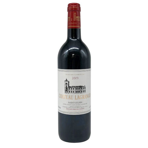 シャトー ラグランジュ サンジュリアン 2003 13% 750ml CHATEAU LAGRANGE SAINT JULIEN ボルドーワイン【E1】