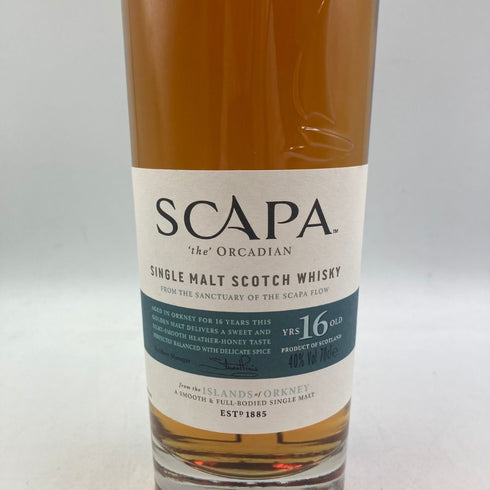 スキャパ 16年 700ml 40% SCAPA スコッチウイスキー【K1】