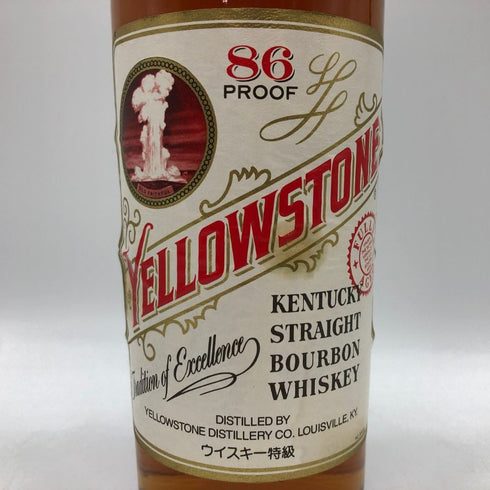 イエローストーン 750ml 43% 86PROOF 特級表記 yellowstone バーボン【A1】