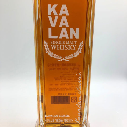 カバラン クラシック シングルモルト 1000ml 40% KAVALAN CLASSIC ウイスキー【R0】