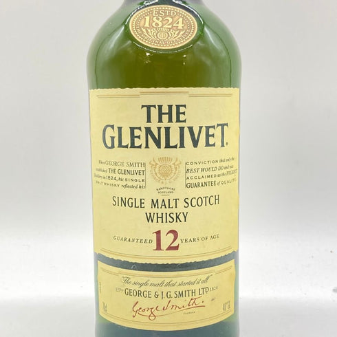 グレンリベット 12年 旧ボトル 700ml 40% THE GLENLIVET 【I1】