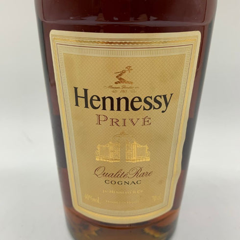 ヘネシー プリヴェ 700ml 40 % Hennessy PRIVE 【M】