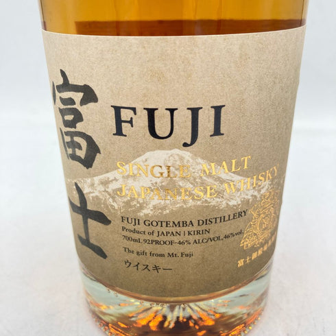 東京都限定◆富士御殿場蒸溜所 富士 シングルモルト ウイスキー 700ml 46% FUJI GOTEMBA DISTILLERY【SKU】
