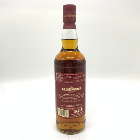 グレンドロナック 12年 オリジナル オールシェリー 43% 700ml GLENDRONACH スコッチウイスキー【S4】
