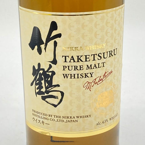 東京都限定◆ニッカ 竹鶴 ピュアモルト 白ラベル 700ml NIKKA 【R1】