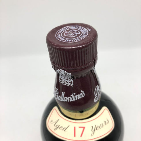 バランタイン 17年 ベリーオールド 青青紋章 旧ボトル 700ml 43% Ballantines's Very Old スコッチウイスキー【T4】