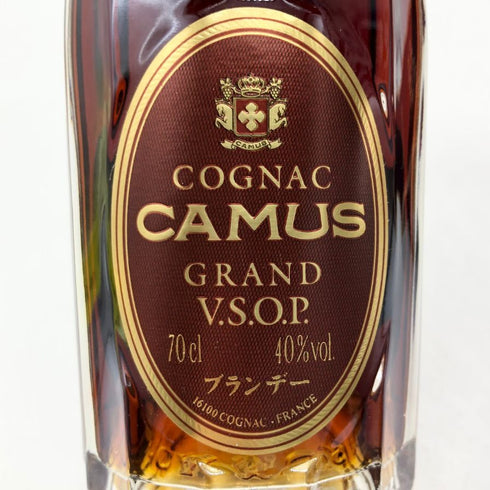 カミュ グランド VSOP クリアボトル 700ml 40% CAMUS GRAND ブランデー【C1】
