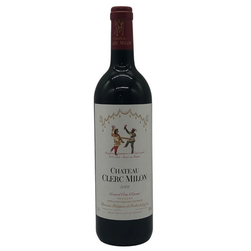 シャトー クレール ミロン 2002 750ml 13% Château Clerc Milon ボルドーワイン【Q0】
