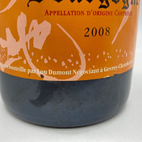 ルー デュモン ブルゴーニュ 2008 750ml 13% Lou Dumont Bourgogne 【P1】