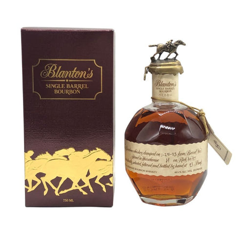 ブラントン シングルバレル 2023 750ml 46.5% Blanton's SINGLE BARREL バーボン【E1】