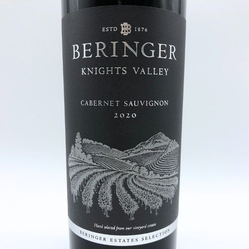 ベリンジャー ナイツ ヴァレー カベルネソーヴィニヨン 2020 750ml 15% Beringer Knights Valley Cabernet Sauvignon カリフォルニアワイン【X4】