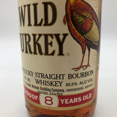 ワイルドターキー 8年 101proof 750ml 50.5% Wild Turkey バーボン【A2】
