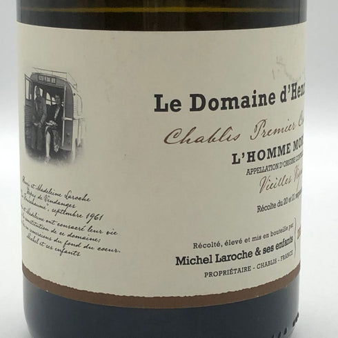 ル ドメーヌ ダンリ シャブリ プルミエ クリュ ロム モール ヴィエイユ ヴィーニュ 2021 750ml 12% Le Domaine d'Henri Chablis 1er Cru 'L'Homme Mort' Vieilles Vignes 白ワイン【L0】