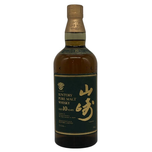 東京都限定◆サントリー 山崎 10年 ピュアモルト グリーンラベル 700ml 40% SUNTORY PURE MALT 【J4】