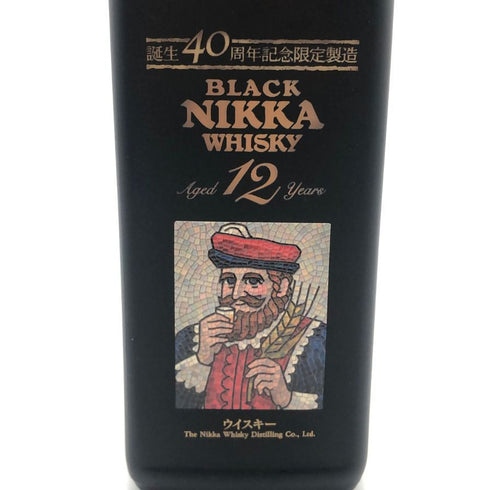 東京都限定◆ブラックニッカ 12年 誕生40周年記念限定 720ml 42% BLACK NIKKA 1208g【N2】