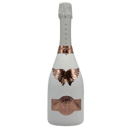 エンジェル NV ロゼ ホワイトボトル 750ml 12.5% ANGEL WHITE ROSE シャンパン【C4】
