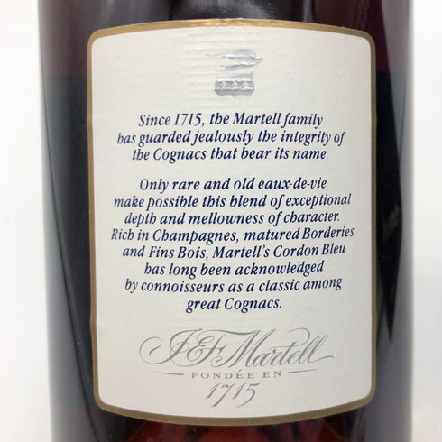マーテル コルドンブルー エクストラオールド 1000ml 40% MARTELL CORDON BLEU EXTRA OLD コニャック【O1】
