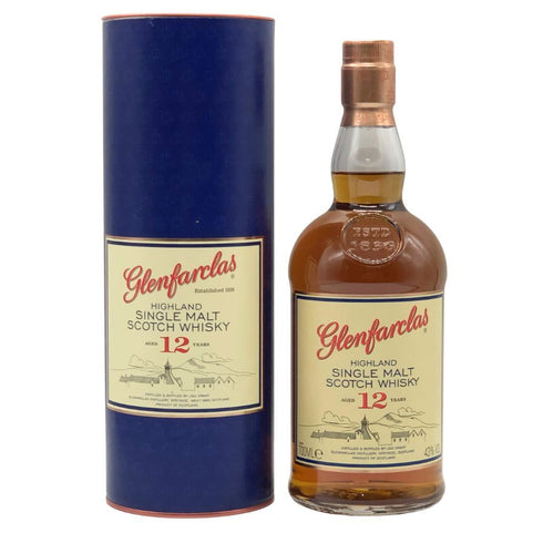 グレンファークラス 12年 700ml 43% シングルモルト スコッチ ウイスキー Glenfarclas スコッチウイスキー【C1】