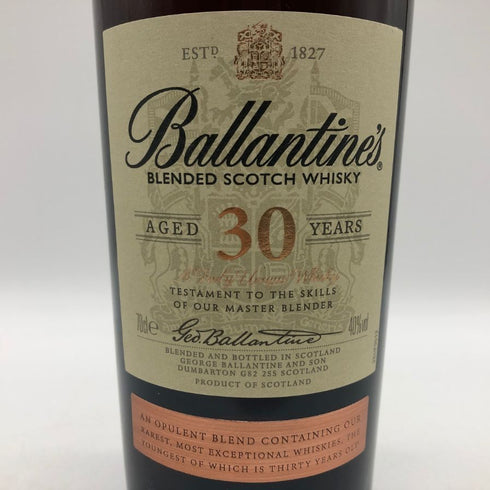 バランタイン 30年 現行 700ml 40% BALLANTINE'S スコッチウイスキー【H0】
