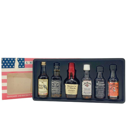 アメリカンクラシックス ウイスキーミニボトル 50ml AMERICAN CLASSICS 6本セット 【T】