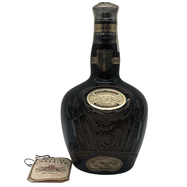 シーバス ブラザーズ ロイヤルサルート 21年 茶陶器 700ml 40% Chivas Brothers ROYAL SALUTE スコッチウイスキー1342g【R0】