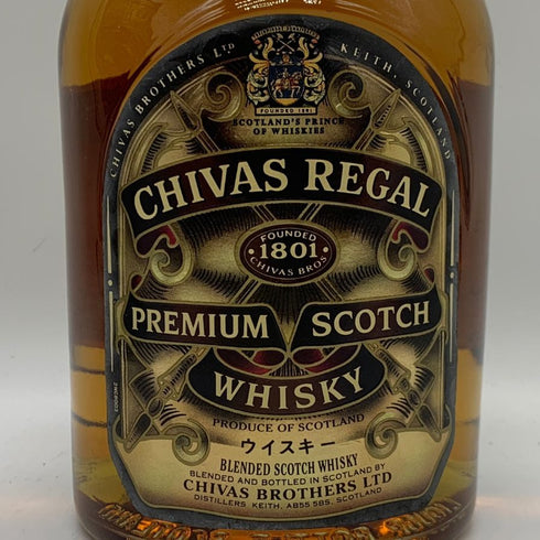 シーバス リーガル 12年 1801 ブレンデッド スコッチ ウイスキー 700ml 40% Chivas Regal スコッチウイスキー【F1】