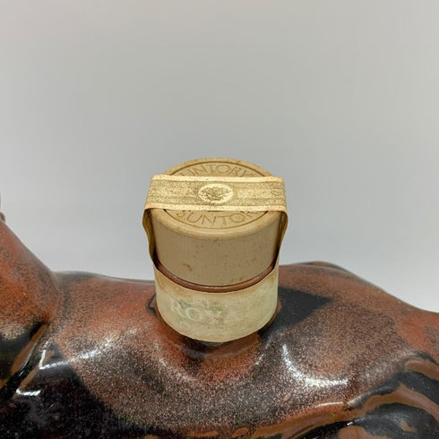 東京都限定◆サントリー ローヤル 干支ボトル 丑歳 茶陶器ボトル 600ml 43% SUNTORY ROYAL 1142g【I1】