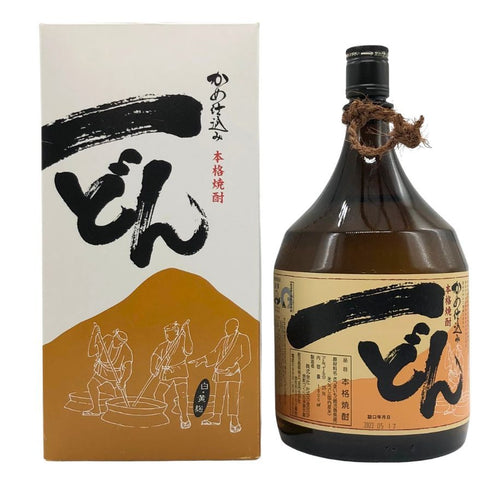 株式会社社氏の里笠沙 かめ仕込み 一どん 本格焼酎 芋焼酎 1800ml 25% 芋焼酎【F1】