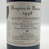 オスピス ド ボーヌ マジ シャンベルタン グランクリュ キュヴェ マドレーヌ コリニョン 1998 750ml 13.5% Hospices de Beaune Mazis Chambertin Grand Cru Cuvee Madeleine Collignon ブルゴーニュワイン【A2】