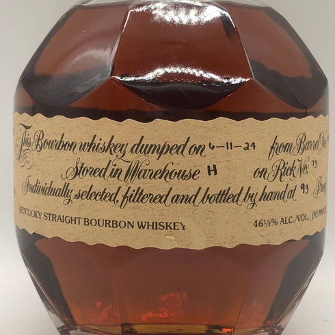 ブラントン シングルバレル 2024 750ml 46.5% Blanton's SINGLE BARREL バーボン【R1】