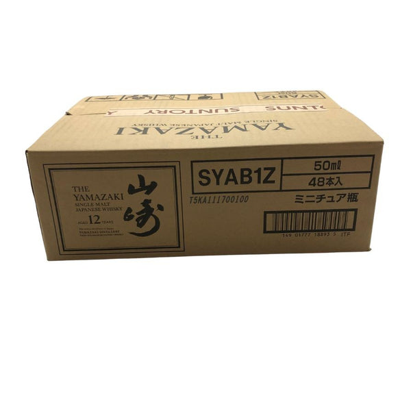 東京都限定◆サントリー 山崎 12年 ミニボトル シングル 43% 50ml SUNTORY 1ケース 【同梱不可】【J1】