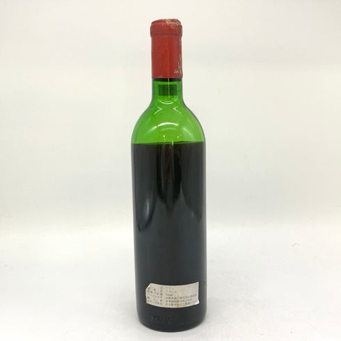 シャトームートン ロートシルト 1973 750ml Chateau Mouton Rothschild ボルドーワイン【T4】