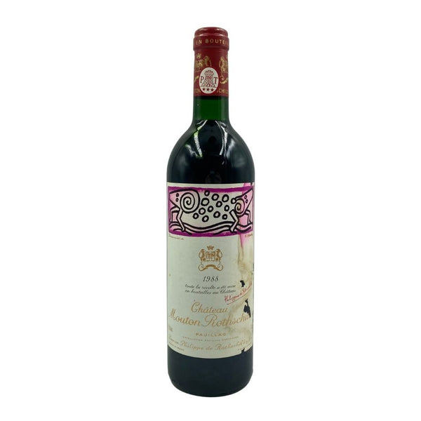 シャトー ムートン ロートシルト 1988 750ml 12.5% Chateau Mouton Rothschild ボルドーワイン【G2】