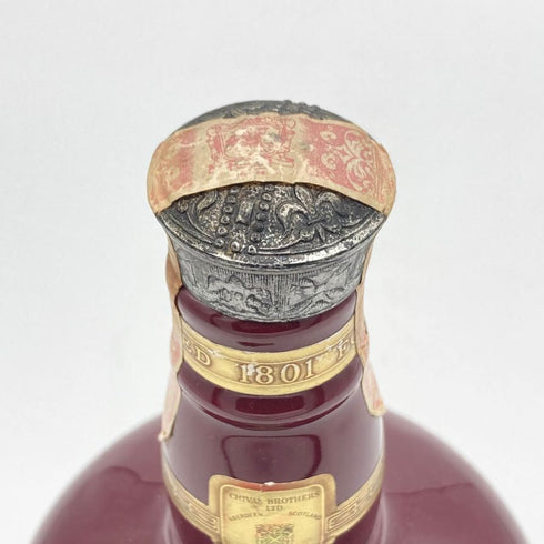 シーバス ブラザーズ ロイヤル サルート 21年 赤陶器 750ml 40% CHIVAS BROTHERS ROYAL SALUTE スコッチウイスキー1261.2g【F4】