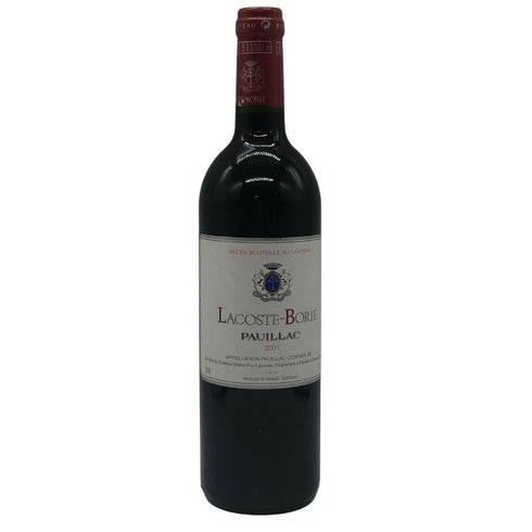 シャトー グラン ピュイ ラコスト ラコスト ボリー 2001 720ml 15% Château Grand-Puy-Lacoste ボルドーワイン【W1】