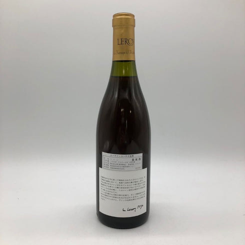 ルロワ ブルゴーニュ オマージュ ア ラン 2000 750ml Leroy Bourgogne Hommage a l'An ブルゴーニュワイン【J4】