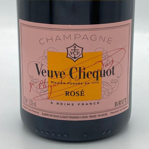 ヴーヴ クリコ ロゼ ローズラベル 750ml 12.5% Veuve Clicquot Rose Label シャンパン【Y1】